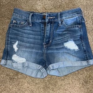 Hollister jean shorts
